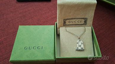Collana Gucci con Charm in argento 925