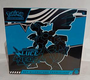 Pokemon set allenatore Luce Nera sigillato