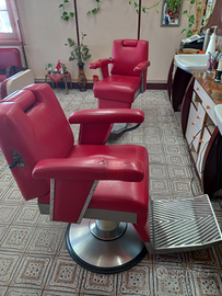 Arredamento barberia vintage