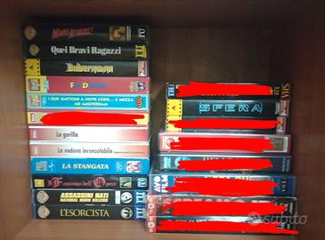 Videocassette film vari