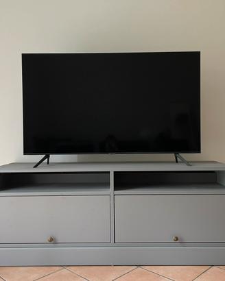 Mobile tv grande pino massiccio stile classico