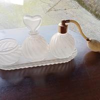 Set bagno profumo porta oggetti