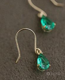 orrechini modello vintage 925 a goccia 