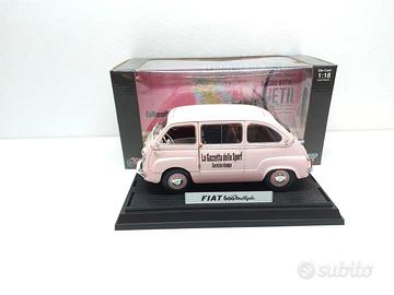Fiat 600 Multipla La Gazzetta - 1/18 Tanomodels