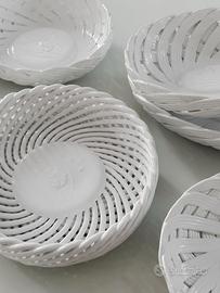 Set 5 Cesti in ceramica Mulino Bianco Barilla