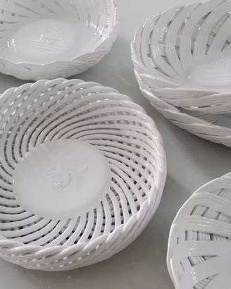 Set 5 Cesti in ceramica Mulino Bianco Barilla