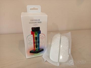 Caricatore Joy-Con Nintendo Switch 2 + Custodie