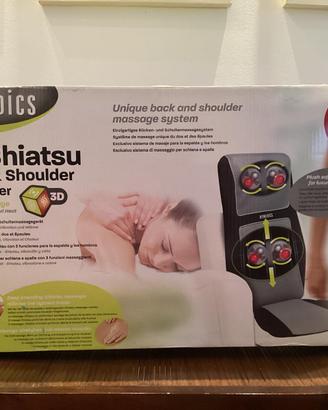 HoMedics 3D Shiatsu Back & Shoulder Massager BSM-4