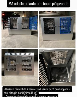 Trasportino  STEELDOG auto su misura