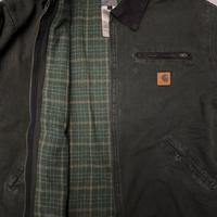 carhartt uomo - giubbotto verde jeans invernale