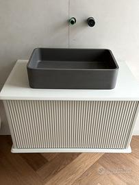 Lavandino beton pool cipi nuovo  50x32,5x12