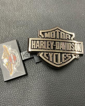 Fibbia cintura Harley Davidson