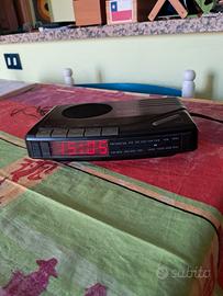 radiosveglia cgmi  vintage am/fm electronic clock 