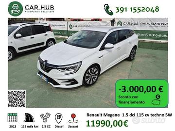Renault Megane Sporter Blue 1.5 dCi 115 CV Techno