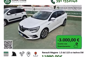 Renault Megane Sporter Blue 1.5 dCi 115 CV Techno