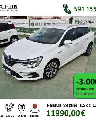 Renault Megane Sporter Blue 1.5 dCi 115 CV Techno
