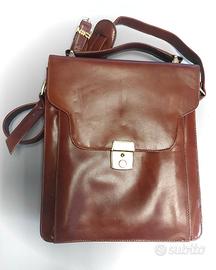 Borsello Vera Pelle vintage anni 70 NUOVO