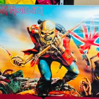 Poster IRON MAIDEN THE TROOPER 90x60 originale ann