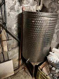 Botte in acciaio 150 lt