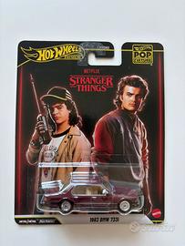 Hot Wheels Stranger Things BMW 733i 1983 nuova