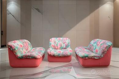 Poltrone  vintage anni '70 Design Space Age