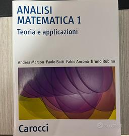 Libro Analisi Matematica 1