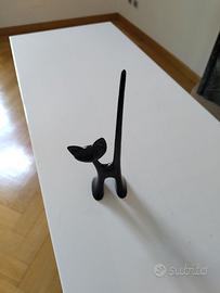 gatto nero porta anelli