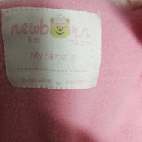 Tutone bimba colore rosa. Mai usato