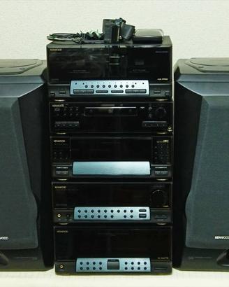 Impianto stereo 2 x 80W RMS 6 Ohm Kenwood