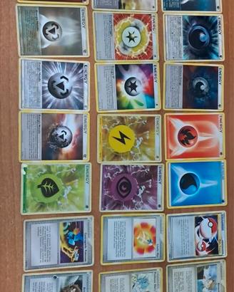 Carte Pokemon energia e trainer