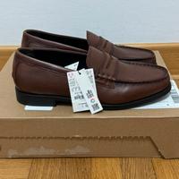 Zara Mocassino in pelle Uomo Marrone (42)