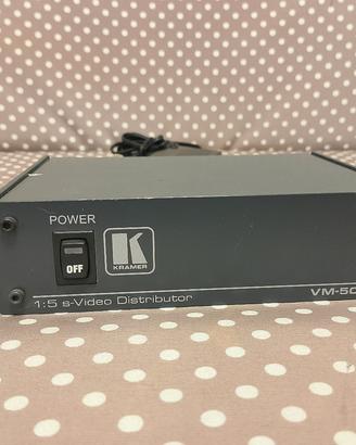 Kramer VM-50YC, 1:5 per segnali S-Video Y/C