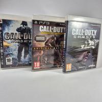 Lotto di giochi Call of Duty per PS3