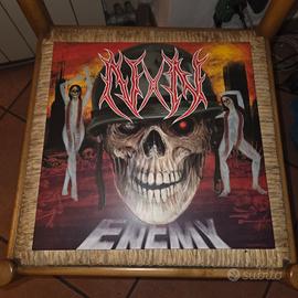 vinile noyz narcos enemy rosso autografato 