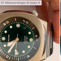 OROLOGIO D1 MILANO DEEP GREEN