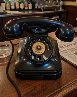 Telefono a disco vintage F.A.C.E. Milano – Anni '6