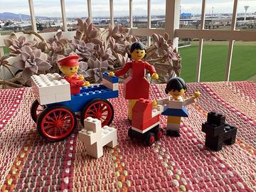 LEGO SYSTEM 254 FAMIGLIA CON CANE LEGOLAND