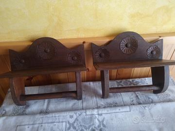 piccoli pensili mensole vintage 