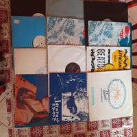 12 vinili di musica elettronica (house, techno)