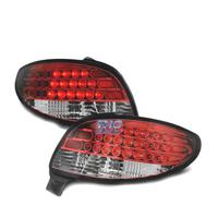FANALI PER PEUGEOT 206 98-LED ROSSO CRISTALLO