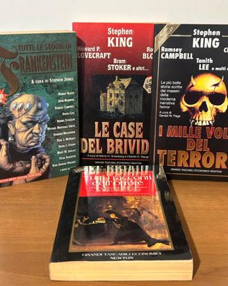 4 libri i maestri del terrore