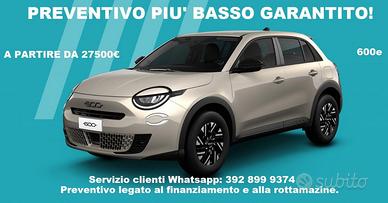 Fiat 600 E- Nuova Da Immatricolare Elettrica.