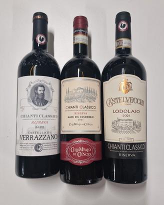 3 Chianti Classico Riserva DOCG

