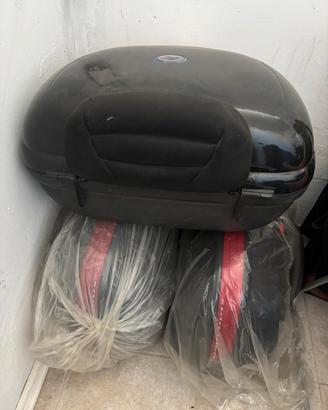 Bauletto K e valigie laterali givi