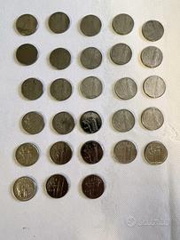 100 lire conio italia anno dal 1957 al 1996 rare