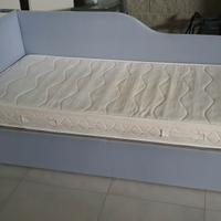 letto lettino sponde angolo cassetti