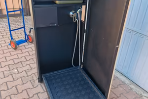 Cabina doccia per van