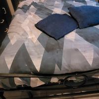 Letto ferro battuto 1 piazza e mezza