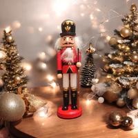 Soldato schiaccianoci in legno 18 cm