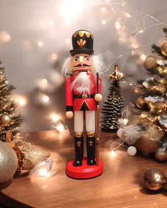 Soldato schiaccianoci in legno 18 cm